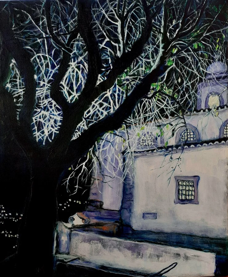 "THE DECEMBER OF ST. FRANCIS" (acrylic on canvas, 50х60 cm). €700